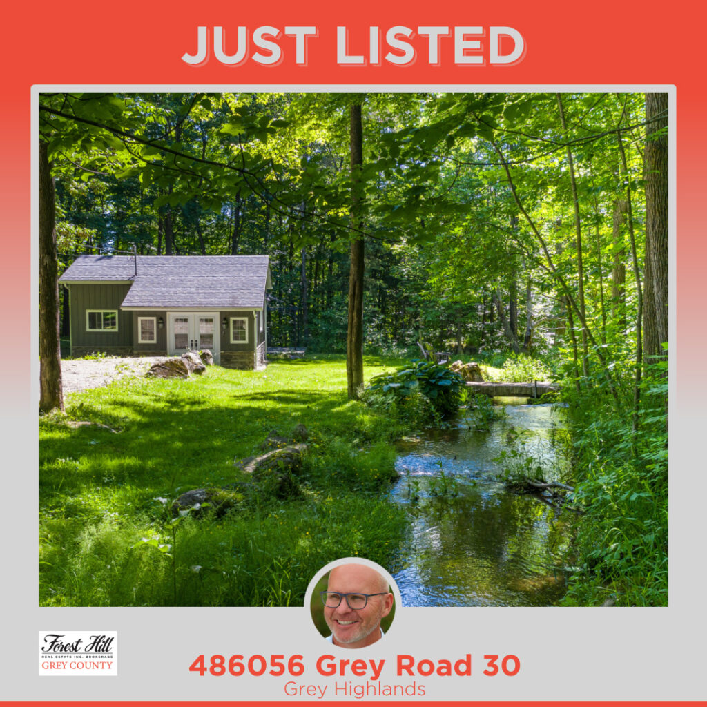 JUST LISTED Exclusively: 486056 Grey Rd 30, Markdale - Mark