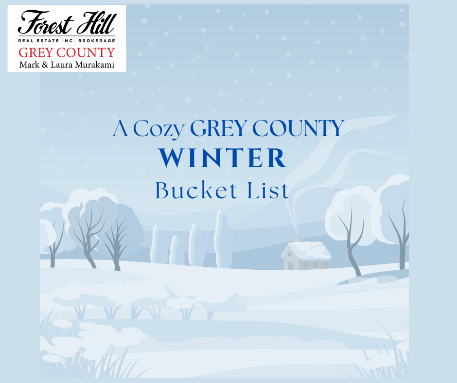 A Cozy GREY COUNTY Winter Bucket List
