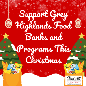 Support Grey Highlands Food Banks and Programs This Christmas